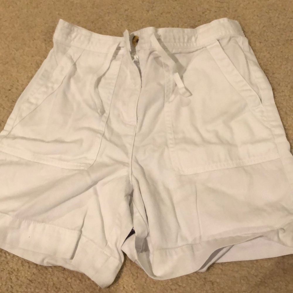 White Shorts